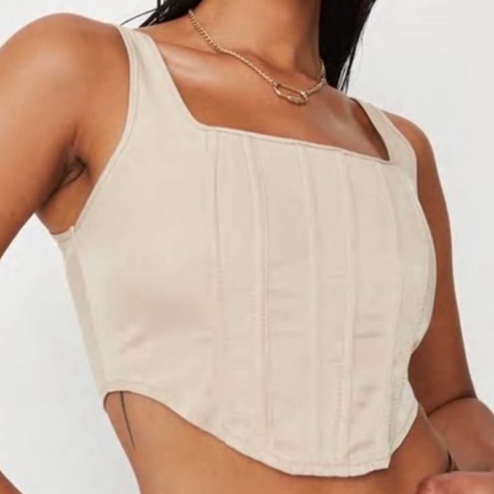 NWT Missguided Corset Top
